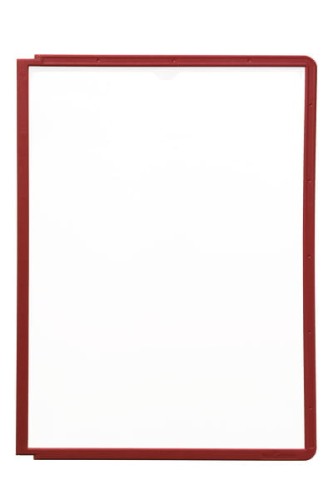 654.8401_Panele informacyjne (kolorowe ramki) DURABLE 5606 -03 czerwony.jpg