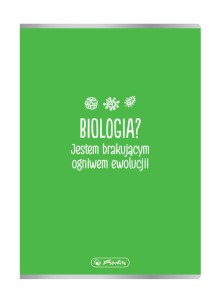 Zeszyt A5 kratka 60 kartek HERLITZ Biologia okładka miękka 9577404