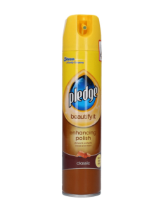 Środek do pielęgnacji i czyszczenia przeciw kurzowi PLEDGE Classic Beautyfy It 250ml spray brązowy