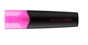 Zakreślacz UNI kol. różowy USP-200