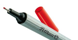Cienkopis PELIKAN FINELINER 96 kol. czerwony 0,4mm 943233