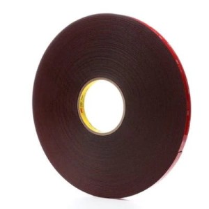 Taśma akrylowa dwustronna 3M VHB 5925F 12mm x 33m x 0,6mm kol. czarny 930058N