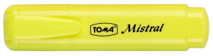 Zakreślacz TOMA Mistral Pastel kol. żółty pastelowy TO-334