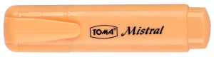 Zakreślacz TOMA Mistral Pastel kol. pomarańczowy pastelowy TO-334