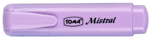 Zakreślacz TOMA Mistral Pastel kol. fioletowy pastelowy TO-334
