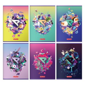 Zeszyt A5 kratka 60 kartek HERLITZ EKIPA okładka miękka 0009581687