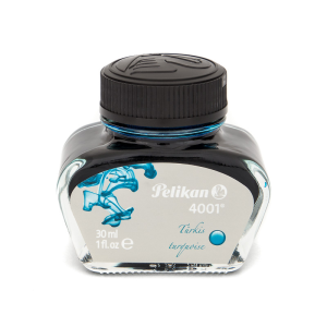 Atrament do piór wiecznych PELIKAN 4001 Turquoise kol. turkusowy 30ml 311894