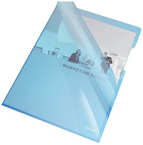 Obwoluta A4 L krystaliczna 150mic ESSELTE kol. niebieski 55435