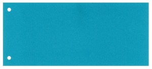 Przekładki uniwersalne 1/3 A4 100 kart ESSELTE karton kol. niebieski 624445