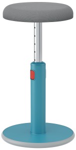 Ergonomiczny stołek Leitz Ergo Cosy, morski niebieski 65180061
