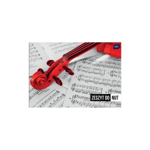 Zeszyt A5 pięciolinia 16 kartek INTERDRUK okładka miękka