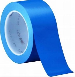 Taśma oznaczeniowa winylowa 3M 471 50mm x 33m x 0,14mm kol. niebieski 471NIE50