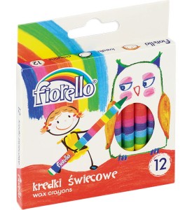 Kredki świecowe GRAND FIORELLO kpl. 12 kol. 170-1383
