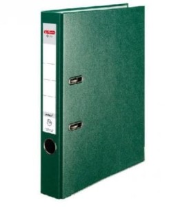 Segregator z mechanizmem A4 50mm HERLITZ Q.FILE PP kol. zielony 11167509