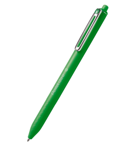 Długopis olejowy automatyczny PENTEL IZEE BX467 kol. zielony kol. obudowy zielony 0,7mm