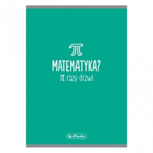 Zeszyt A5 kratka 60 kartek HERLITZ Matematyka okładka miękka 9577438