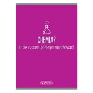 Zeszyt A5 kratka 60 kartek HERLITZ Chemia okładka miękka 9577412