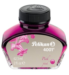 Atrament do piór wiecznych PELIKAN 4001 Pink kol. różowy 62,5ml 301350