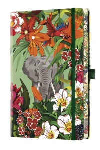 Notes A5- linia 192 stron 90g CASTELLI EDEN ELEPHANT 13 x 21cm 9589904