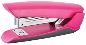 Zszywacz uniwersalny KANGARO NOWA 35/S do 25 kartek metal / tworzywo kol. różowy KAN35/S-16