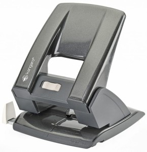 Dziurkacz uniwersalny metal KANGARO AION 40 kol. szary metaliczny 40 kartek 2 dziurki KAA40-05