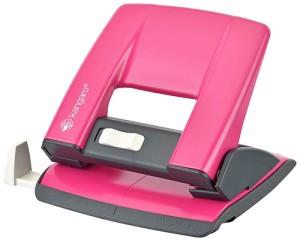 Dziurkacz uniwersalny metal KANGARO AION 20/S kol. różowy 20 kartek 2 dziurki KAA20/S-16
