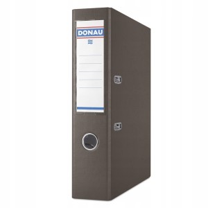 Segregator z mechanizmem ekonomiczny A4 75mm DONAU MASTER PP kol. brązowy 3970001PL-02