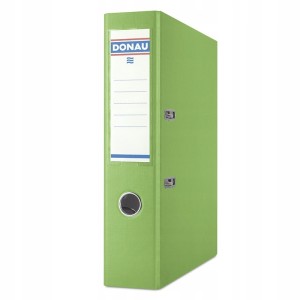 Segregator z mechanizmem ekonomiczny A4 75mm DONAU MASTER PP kol. jasnoniebieski 3970001PL-41