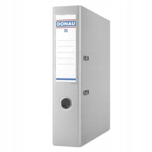 Segregator z mechanizmem ekonomiczny A4 75mm DONAU MASTER PP kol. szary 3970001PL-13