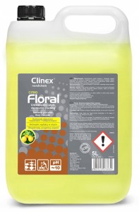 Płyn do mycia podłóg cytrynowy CLINEX Floral Citro 5L CL77897