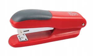 Zszywacz uniwersalny SAX 39 do 25 kartek metal / tworzywo kol. czerwony + zszywki 24/6 gratis ISAX39-04+24/6