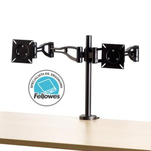 Ramię na 2 monitory FELLOWES VISTA kol. czarny 8041701