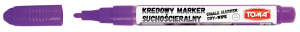 Marker kredowy suchościeralny TOMA TO-297 końcówka okrągła 1,5mm kol. fioletowy TO-297 91