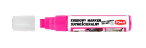 Marker kredowy suchościeralny TOMA TO-294 końcówka ścięta 8-15mm kol. różowy TO-294 81