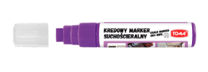 Marker kredowy suchościeralny TOMA TO-294 końcówka ścięta 8-15mm kol. fioletowy TO-294 91