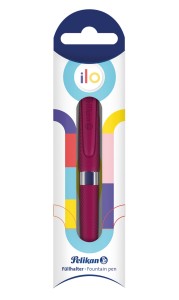 Pióro wieczne PELIKAN ILO kol. czerwony M w blistrze 817783