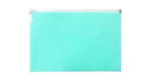 Teczka na suwak A5 BIURFOL tworzywo sztuczne kol. zielony pastelowy TSP-A5-04