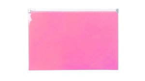 Teczka na suwak A5 BIURFOL tworzywo sztuczne kol. różowy pastelowy TSP-A5-01