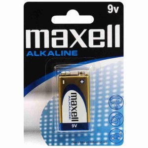 Bateria alkaliczna 6LR61 / PP3 (9V) MAXELL 9V 1 szt.