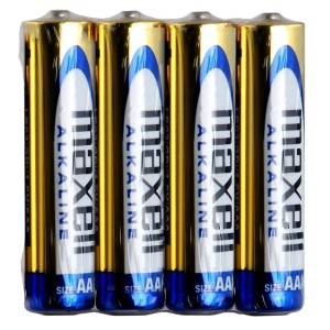 Bateria alkaliczna LR03 (AAA) MAXELL 1,5V opak. folia zawiera 4 szt.