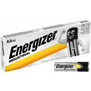 Bateria alkaliczna LR6 (AA) ENERGIZER Industrial 1,5V pudełko zawiera 10 szt.