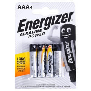 Bateria alkaliczna LR03 (AAA) ENERGIZER Classic Power 1,5V blister zawiera 4 szt.