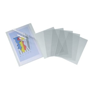 Obwoluta A4 L krystaliczna 200mic BIURFOL kol. przezroczysty OFP-01