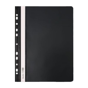 Skoroszyt oczkowy A4 BIURFOL plastikowy kol. czarny twardy ST-02-05