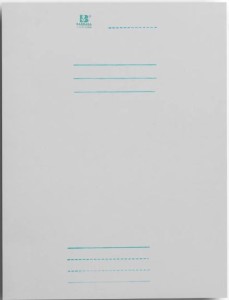 Skoroszyt uniwersalny A4 BARBARA papierowy kol. biały 820010