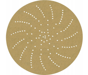 Dysk ścierny 3M XTRACT Hookit 236U rzep wielootworowy 152mm nasyp P400 kol. żółty Clean Sanding 55514