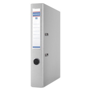 Segregator z mechanizmem ekonomiczny A4 50mm DONAU MASTER PP kol. szary 3950001PL-13