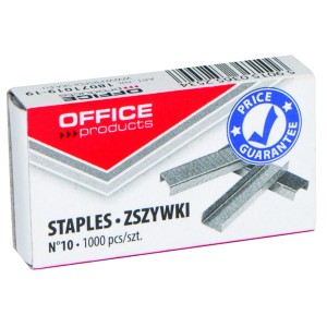 Zszywki 10/5 uniwersalne OFFICE PRODUCTS 15 kartek kol. srebrny 1000 szt. 18071019-19