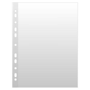 Koszulki na dokumenty krystaliczne A4 100 szt. DONAU 50mic 1772100PL-00