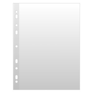 Koszulki na dokumenty krystaliczne A5 100 szt. DONAU 50mic 1752100PL-00